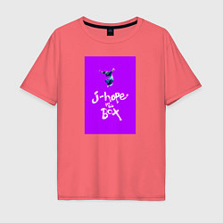 Мужская футболка оверсайз J-hope in the box - K-pop