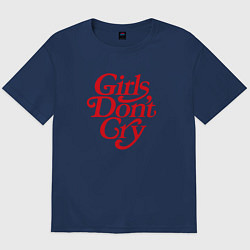 Мужская футболка оверсайз Girls dont cry