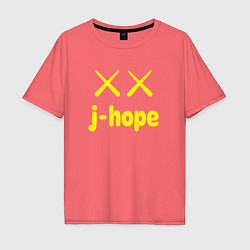 Мужская футболка оверсайз BTS j-hope