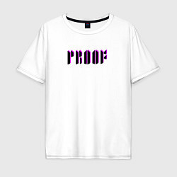 Мужская футболка оверсайз BTS Proof