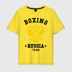 Мужская футболка оверсайз Boxing Russia Team