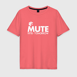 Мужская футболка оверсайз Depeche Mode - Mute Records