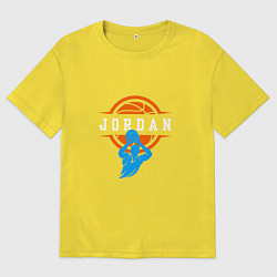 Футболка оверсайз мужская Отсылка к виртуозу, цвет: желтый