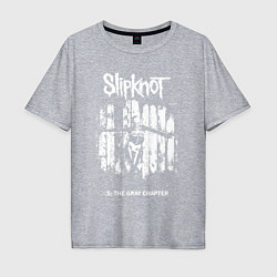 Мужская футболка оверсайз Slipknot - skeleton girl