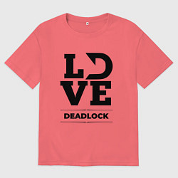 Мужская футболка оверсайз Deadlock love classic
