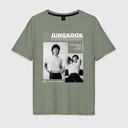 Мужская футболка оверсайз Jungkook bts seven
