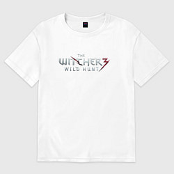 Мужская футболка оверсайз The Witcher 3 logo