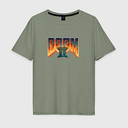 Мужская футболка оверсайз Doom 2