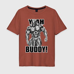 Мужская футболка оверсайз Ronnie Coleman- yeah buddy
