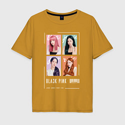 Мужская футболка оверсайз Blackpink 4 colors