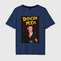 Мужская футболка оверсайз Depeche Mode Dave