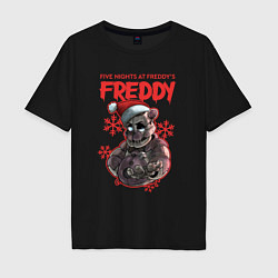 Мужская футболка оверсайз Five Nights at Freddys - Freddy