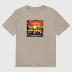 Мужская футболка оверсайз Супра