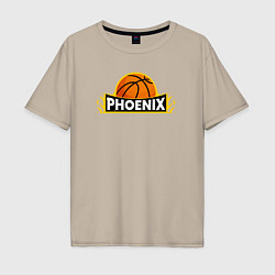 Мужская футболка оверсайз Phoenix NBA