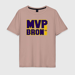 Мужская футболка оверсайз Lebron James MVP