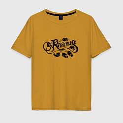 Мужская футболка оверсайз The Rasmus - black logo