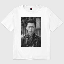 Мужская футболка оверсайз Dylan Wang актер