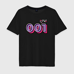 Мужская футболка оверсайз Игрок 001