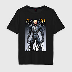 Мужская футболка оверсайз Venom-Trump collaboration - ai art fantasy