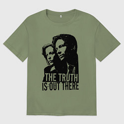 Мужская футболка оверсайз Fox and Dana