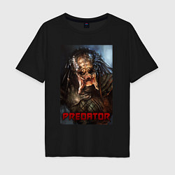 Мужская футболка оверсайз Predator movie