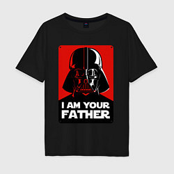 Мужская футболка оверсайз Darth Vader