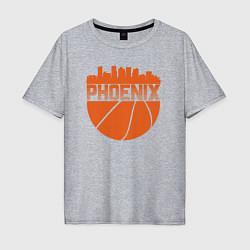 Мужская футболка оверсайз Phoenix basketball