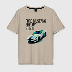 Мужская футболка оверсайз Ford gt500