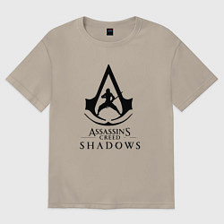 Мужская футболка оверсайз Assassins Shadow