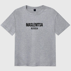 Мужская футболка оверсайз Maslenitsa