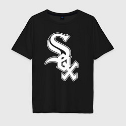 Мужская футболка оверсайз Chicago white sox - baseball