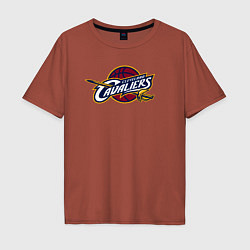 Мужская футболка оверсайз Cleveland Cavaliers