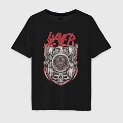Мужская футболка оверсайз Slayer rock band