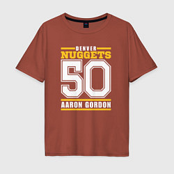 Мужская футболка оверсайз Denver - Aaron Gordon