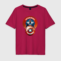 Мужская футболка оверсайз Captain America: Brave New World