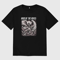 Мужская футболка оверсайз Angel of the abyss