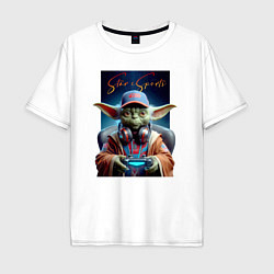 Мужская футболка оверсайз Star eSports - Yoda