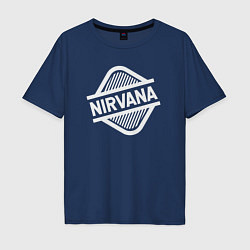 Мужская футболка оверсайз Nirvana rock
