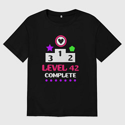 Мужская футболка оверсайз 42 уровень пройден