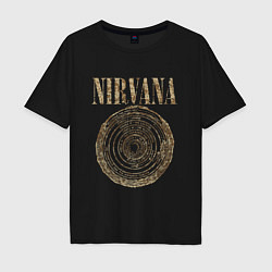Мужская футболка оверсайз Nirvana Circles of hell