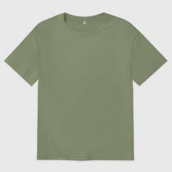 Футболка оверсайз мужская Дарт вейдер на стене, цвет: авокадо