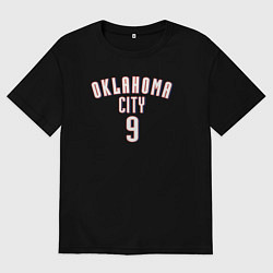 Мужская футболка оверсайз Oklahoma City 9