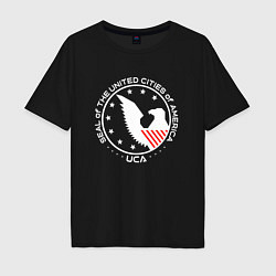 Мужская футболка оверсайз UCA