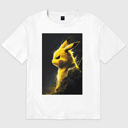 Мужская футболка оверсайз Pikachu