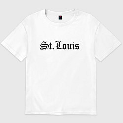 Мужская футболка оверсайз St Louis Missouri - USA