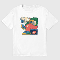 Мужская футболка оверсайз Rock boy