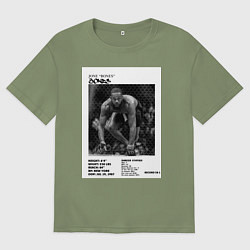 Мужская футболка оверсайз Джон Джонс постер