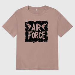 Мужская футболка оверсайз Воздушные силы урбан