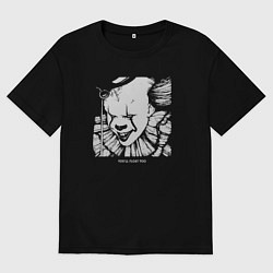 Мужская футболка оверсайз Pennywise look