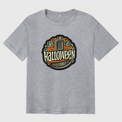 Мужская футболка оверсайз День хэллоуина